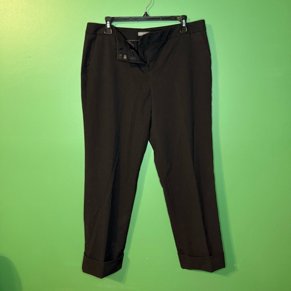 Vince Camuto Men's Elegant Black Dress Pants